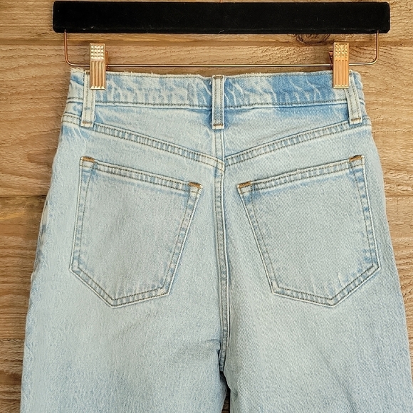 Abercrombie & Fitch Blue High Rise Jeans Classic Style - Picture 3 of 5